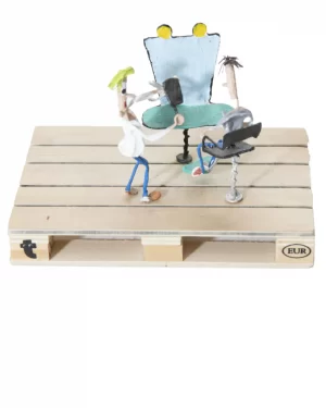 Escultura Peluquería