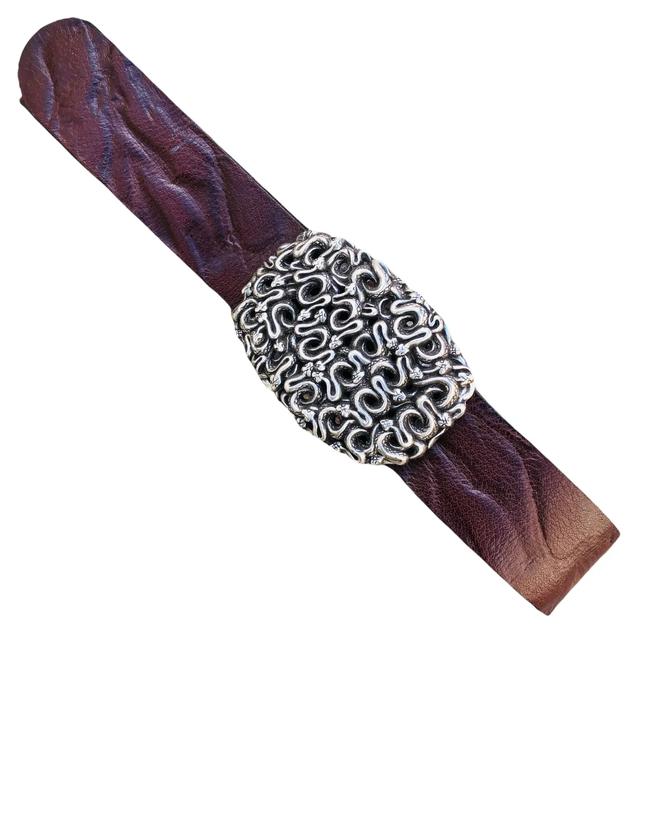 title-cinturon serpent marron textura-handmade products-productos artesanales hechos a mano-kupkastore.com-title
